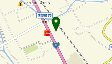 タイヤ館 すわの地図画像