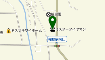 ミスタータイヤマン 輪島の地図画像