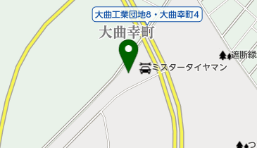 ミスタータイヤマン 大曲店の地図画像