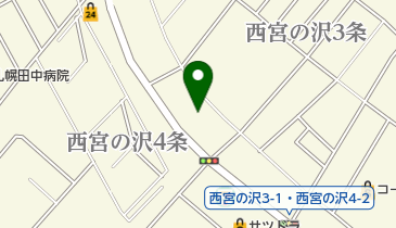 札幌西タイヤセンター(株)西支店の地図画像