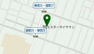 ミスタータイヤマン 滝川の地図画像