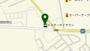 ミスタータイヤマン 函館港店の地図画像