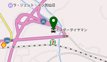 ミスタータイヤマン 気仙沼松川の地図画像