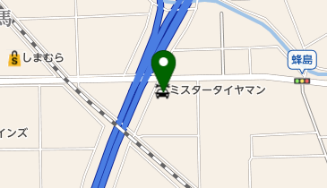 ミスタータイヤマン コミネ渋川店の地図画像