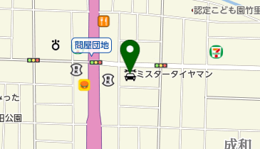 ミスタータイヤマン ビーエイトの地図画像