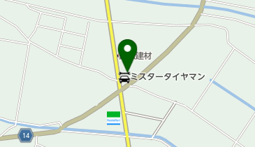 ミスタータイヤマン ミルクロード店の地図画像