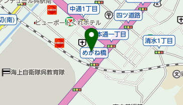 ミスタータイヤマン 呉の地図画像