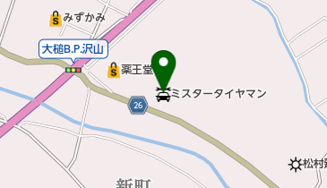 ミスタータイヤマン サトウ大槌店の地図画像