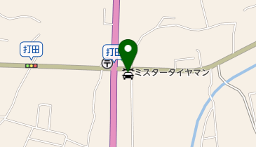 ミスタータイヤマン とみはらの地図画像