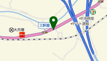 ミスタータイヤマン ピット大月の地図画像