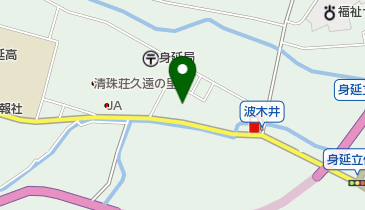 身延タイヤセンターの地図画像