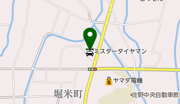 ミスタータイヤマン 佐野店の地図画像