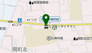 ミスタータイヤマン NAKAZATOの地図画像