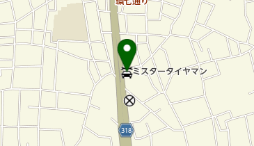 ミスタータイヤマン 中野の地図画像