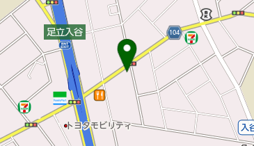 ミスタータイヤマン 足立入谷店の地図画像