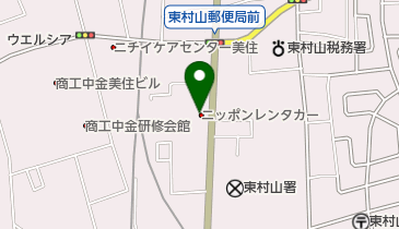 ミスタータイヤマン 東村山店の地図画像