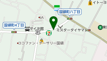 ミスタータイヤマン コンノ国領店の地図画像