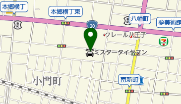 ミスタータイヤマン TAIRAの地図画像