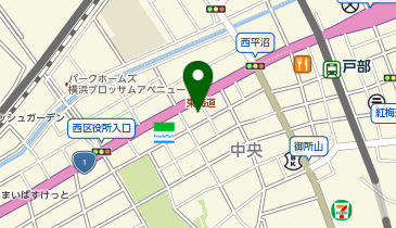 ダンロップタイヤ横浜営業所の地図画像