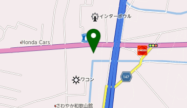 タイヤセレクト和歌山インターの地図画像