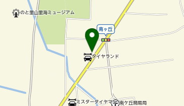 タイヤランド七尾の地図画像