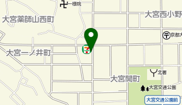 タイヤランド京都北の地図画像