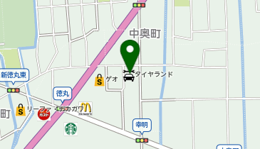 タイヤランド松任の地図画像