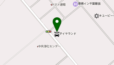 タイヤランド新港【契約法人様限定】の地図画像