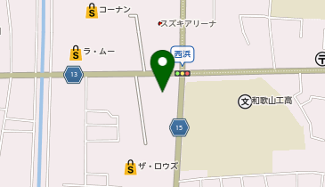 タイヤランド和歌山【契約法人様限定】の地図画像