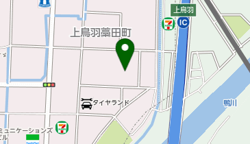 タイヤランド京都の地図画像