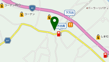 田辺営業所の地図画像