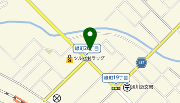 タイヤセレクト旭川西の地図画像