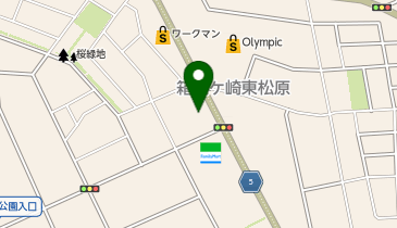 タイヤランド青梅の地図画像