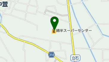 綿半スーパーセンター豊科の地図画像