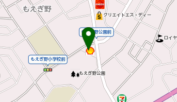 もえぎ野SS / 中央シェル石油販売(株)の地図画像