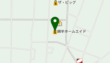 綿半ホームエイド穂高 JCAカーサービスの地図画像