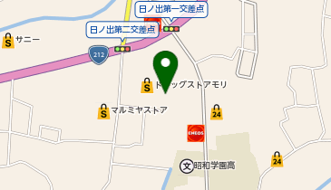 日田SS / 大九石油有限会社の地図画像