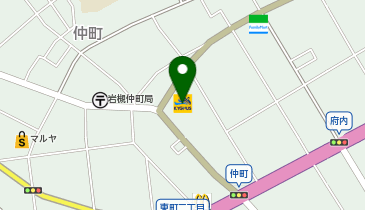 原田給油所の地図画像