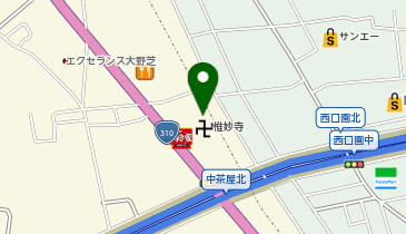 オリオンモータースの地図画像