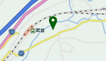 大洋石油株式会社 / 恵那武並SSの地図画像