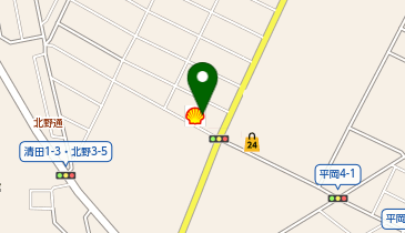 ジョイア北野SS / 泰和石油(株)の地図画像