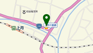 有限会社上月給油店 ニュー上月の地図画像
