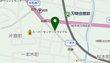 有限会社林モータースの地図画像