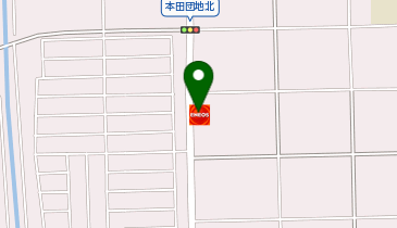 宇野石油 本田SSの地図画像