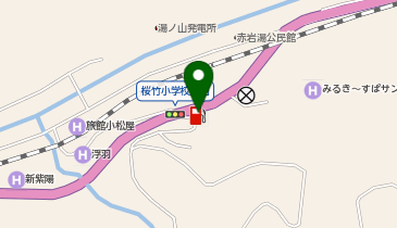 小田石油の地図画像