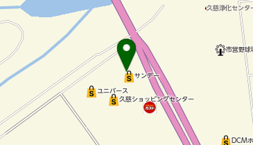 JCAカーサービス久慈長内店の地図画像