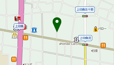 岐南町SSの地図画像