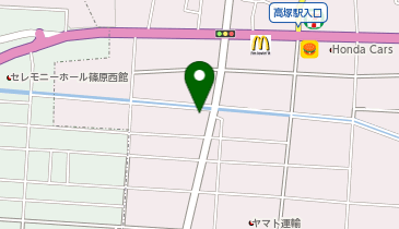 高塚モータースの地図画像