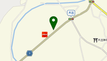 大出SS/有限会社大出日石の地図画像