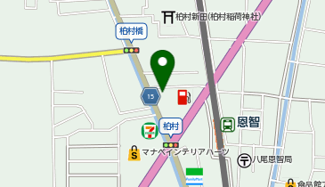 八尾自販株式会社の地図画像